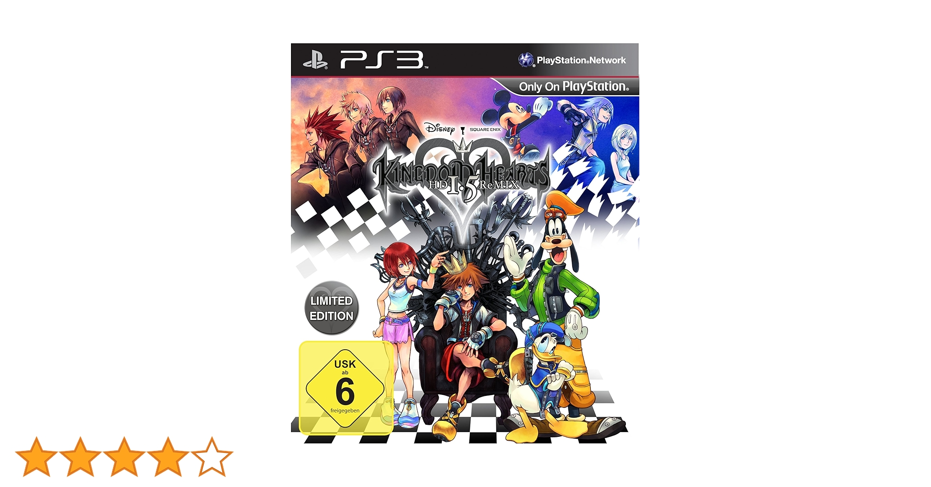 アニメ KINGDOM HEARTS HD 1.5 ReMIX Kingdom Hearts: HD 1.5 ReMIX - Limited Edition